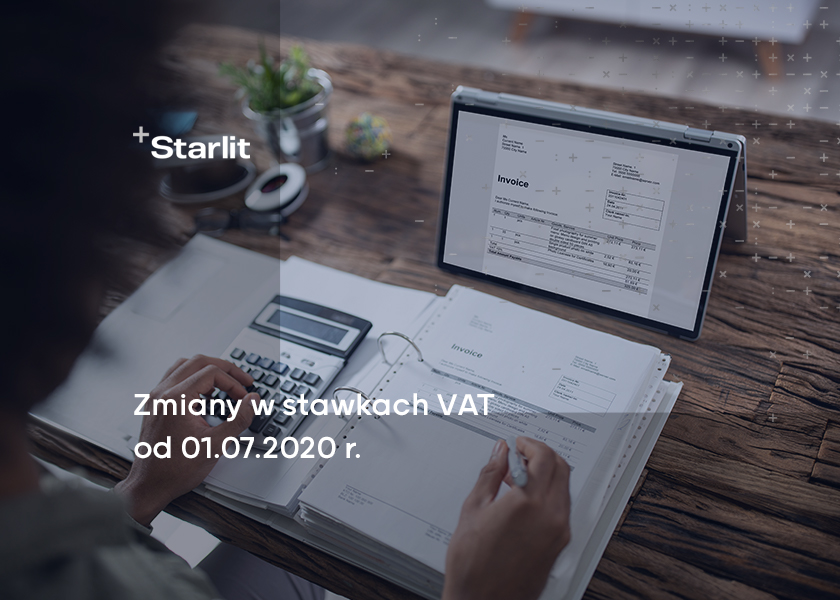 Zmiany w stawkach VAT od 01.07.2020